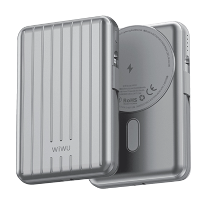 Зовнішній акумулятор Wiwu Trunk Series 5000mAh, 22,5w (PP03) Silver